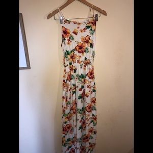 Floral maxi dress